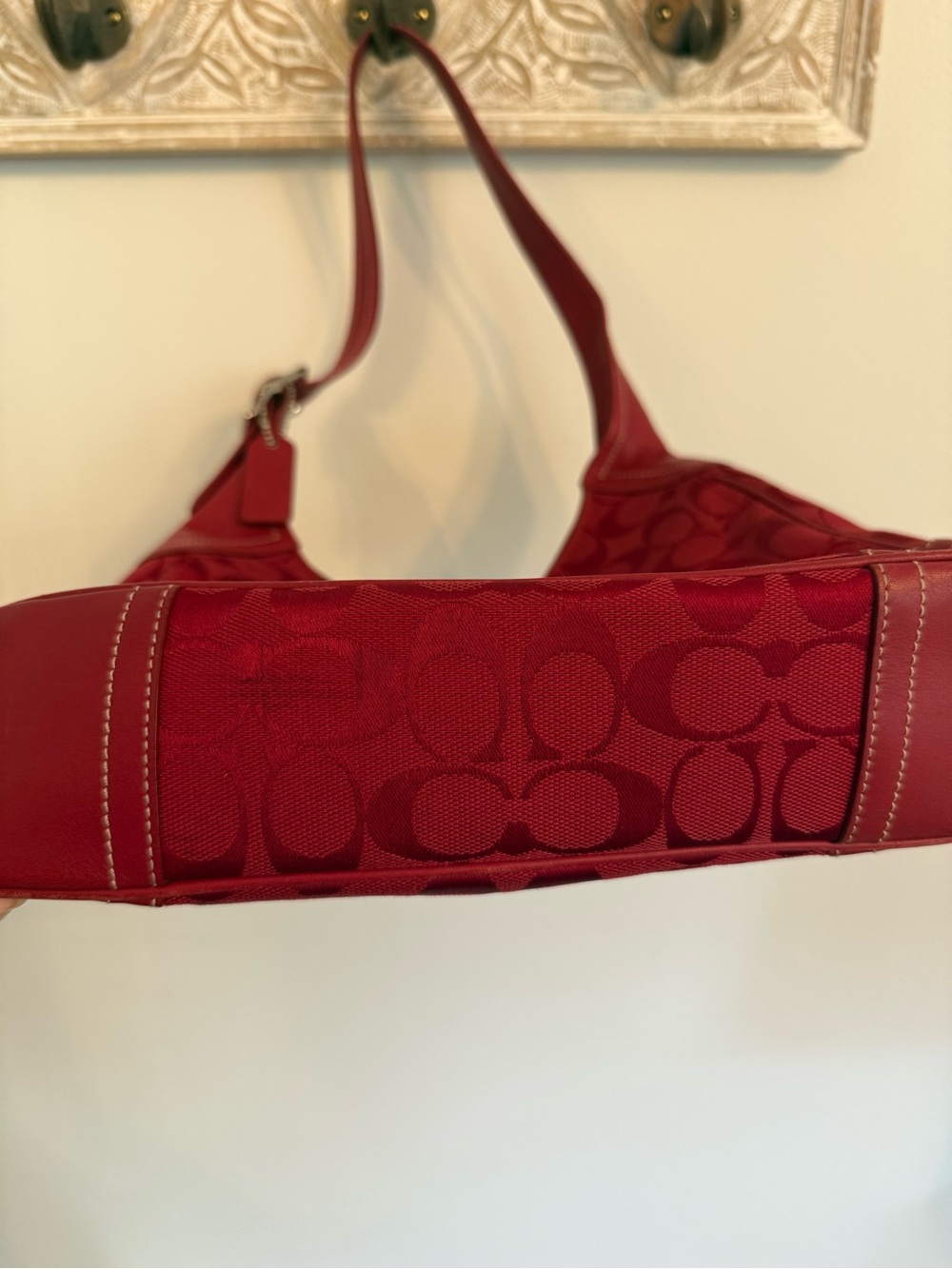 Red Coach Purse - Picture 11 of 11